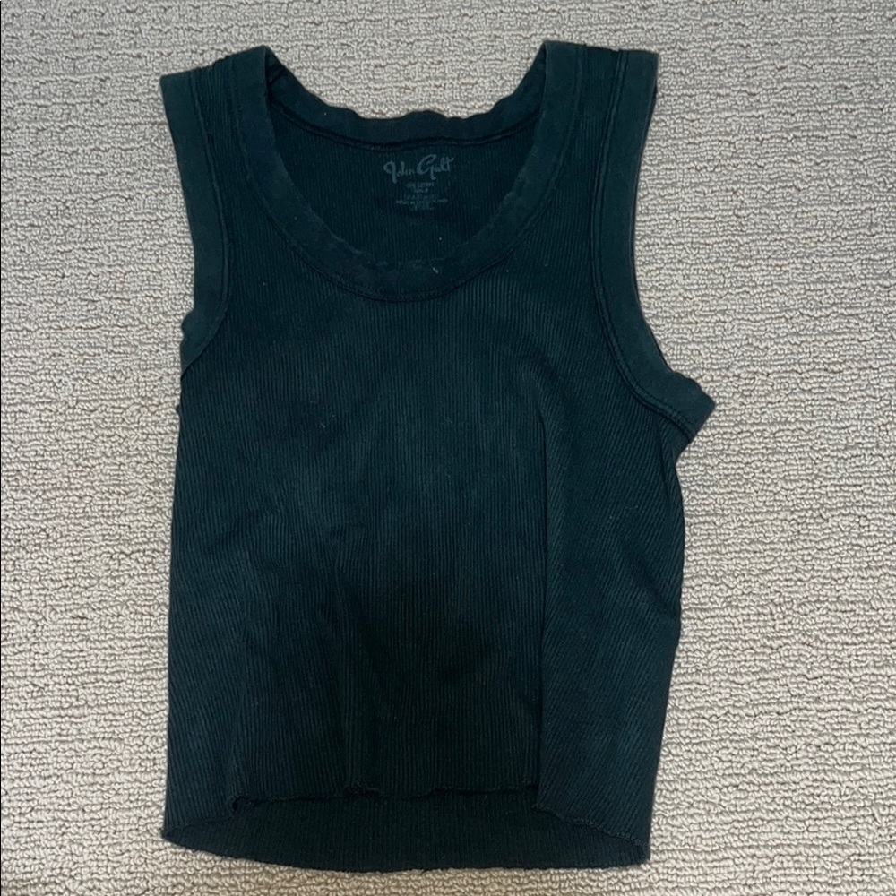 Brandy Melville dark green  Ribbed Tank Top